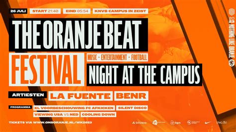 The Oranje Beat festival: Night @ The Campus